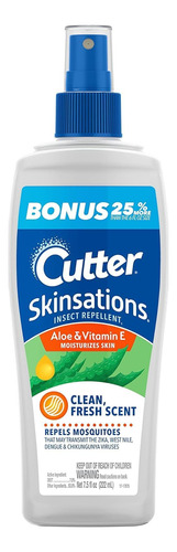 Repelente De Insectos  Skinsations, 6 Oz, Con Un 7% De Deet,