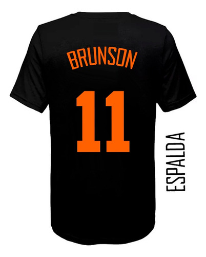 Remera Algodon - Basket (055) New York Knicks - #11 Brunson