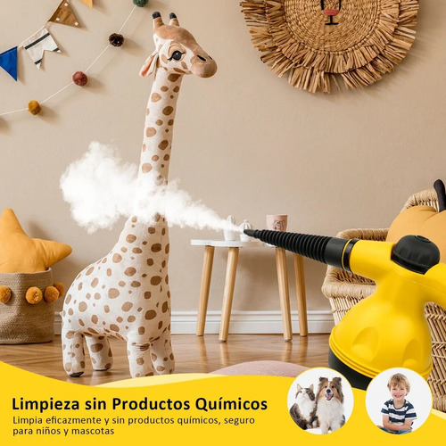 Limpador A Vapor Pressurizado De 9 Unidades De Alta Temperat