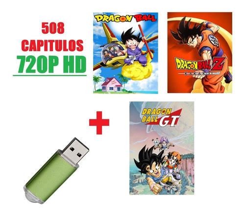 Dragon Ball Z 508 Capitulos Todas Las Temporadas Animes Goku