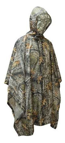 Poncho Camuflado Realtree Para Lluvia 