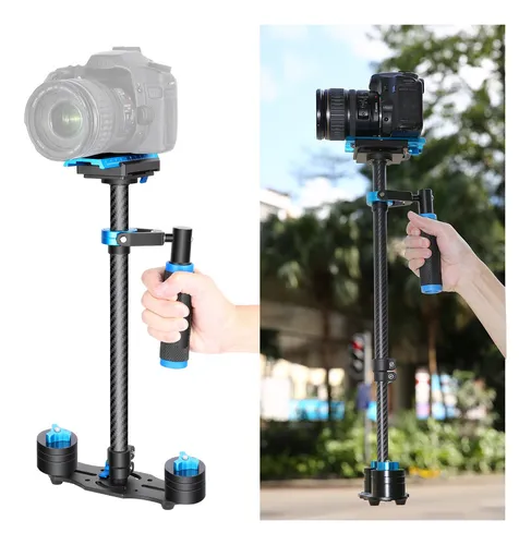 .. Neewer Estabilizador De Mano Cámara 60cm Fibra Carbono