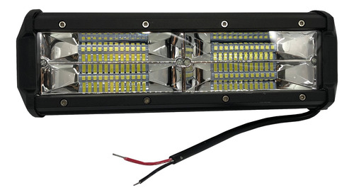 Faro Barra Led Rectangular 72w 48 Mini Leds 4x4 Auto