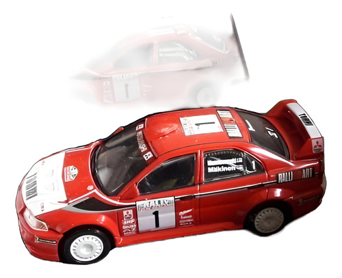 Revell Premiun Mitsubishi Lancer Evo 6 Wrc99 Escala 1.43