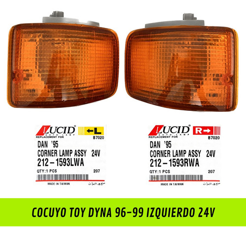 Cocuyo Toy Dyna 96-99 Izq 24v