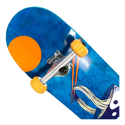 Imagem 2 de 4 de Skate Hondar Semi Profissional 8.0 Blue