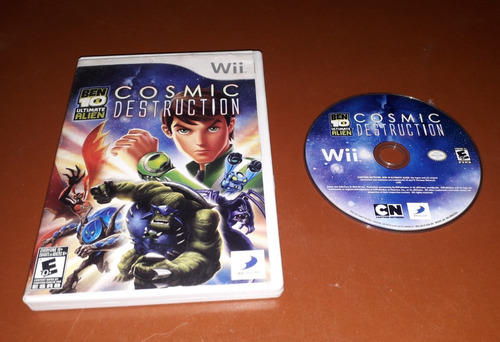 Juego Ben 10 Ultimate Alien Cosmic Destruction Consola Wii 