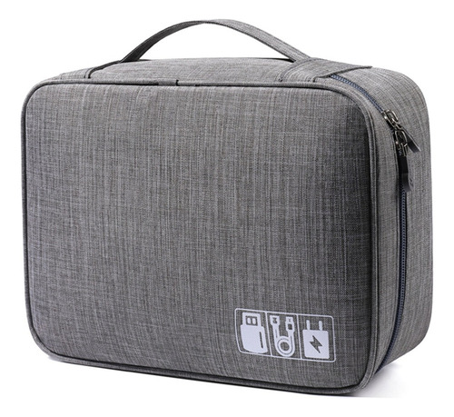 Y Estuche Y Cargadores Usb Organizador Bolsa De Cables