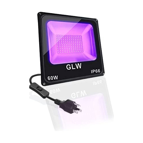 Luz Negra Glw, Led, 60 W, Luz Negra, Ip66-waterpr