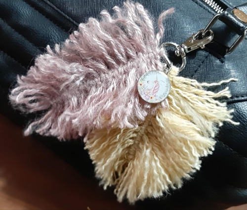 Imagen 2 de 3 de Llavero Y/o Protector Identificador De Bolso Unicornio