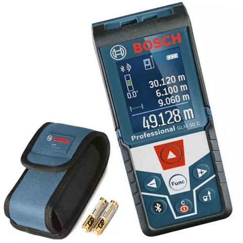 Medidor De Dist. À Laser Glm50c Com Função Bluetooth - Bosch