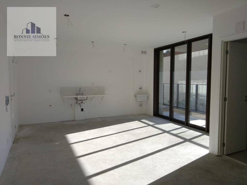 Imagem 3 de 13 de Apartamento À Venda Em Pinheiros, 1 Dormitório, 1 Sala Ampla, 1 Banheiro, 2 Vagas De Garagem, 47 M², São Paulo. - Ap0720