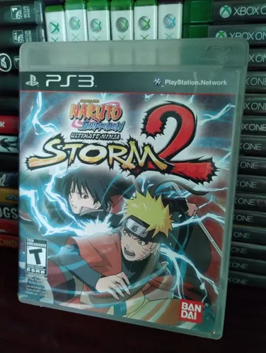 JOGO PS3 NARUTO SHIPPUDEN ULTIMATE NINJA STORM 2 FÍSICO SEMI-NOVO