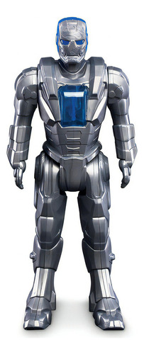 Boneco Tiger Squad Carbon-man Robô 24cm Roma Brinquedos