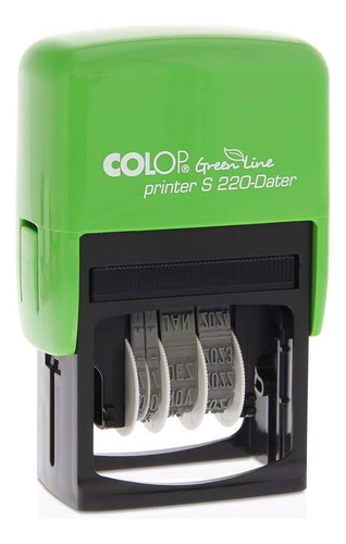 Colop Stempel Impresora Fecha Green Line Numero