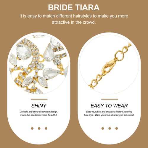 Corrente De Cabeça De Strass, Acessórios De Cabelo De Noiva,