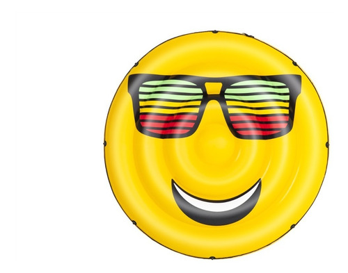 Imagen 1 de 10 de Inflable Emoti Emoji Emoticon 188 Cm Bestway 43139 Eduacando