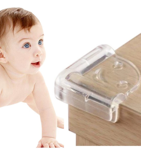 4 Protector De Esquinas Silicona Mueble Mesa Seguridad Bebé