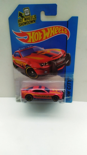 Hot Wheels 10 Camaro Ss Police Rojo 42/250 Toy Car Metal