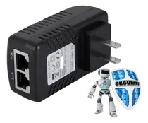 Comprar Poe Adaptador Inyector 12v 1a Camaras Seguridad Red Antenas