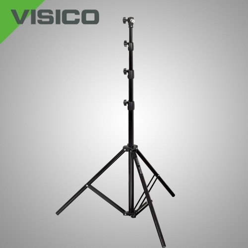 Imagen 5 de 8 de Trípode Columna Pie Soporte P/ Flash Iluminador 2,47m Visico