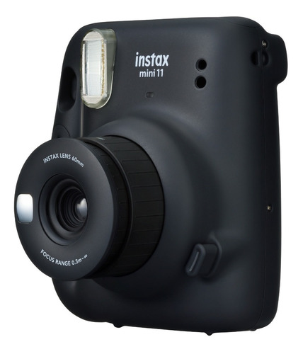 Imagen 9 de 10 de Camara Instantanea Instax Mini 11 Gris Charcoal Rollo
