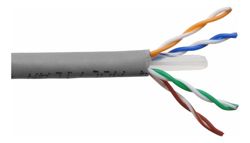 Cable De Red Cat6 Utp Gris 305m Furukawa Clickbox