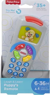 Control Remoto De Hermanito Fisher Price Rie Y Aprende Azul