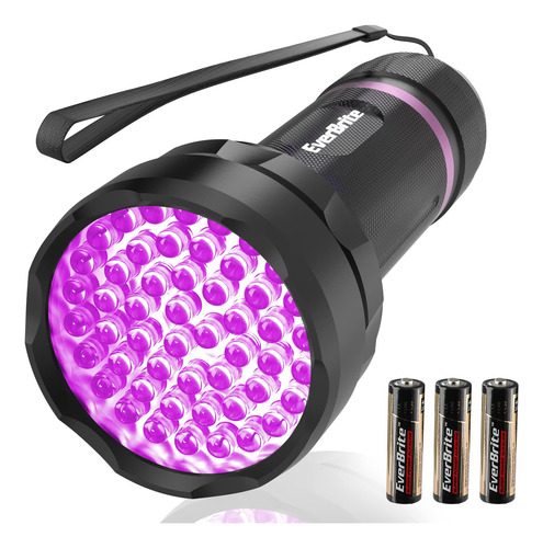 Everbrite Linternas Uv, 51 Linternas Led De Luz Negra, Linte