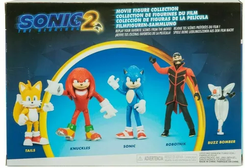 Figuras Articuladas Sonic 2 de 10cm - SoTiny