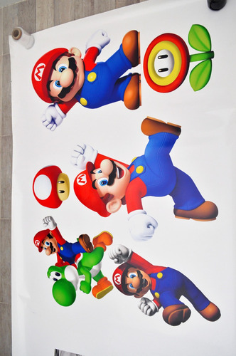 Vinilo Impreso Autoadhesivo Brillante De 100x150cm. Siluetas