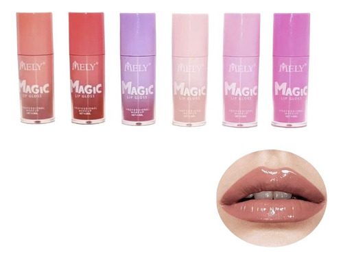 Labial Magic Lip Gloss - Mely 