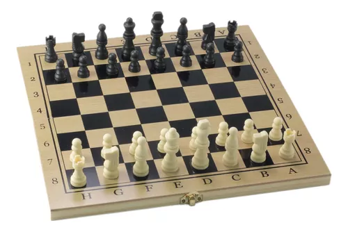 Conjunto de xadrez de luxo profissional de madeira para adultos