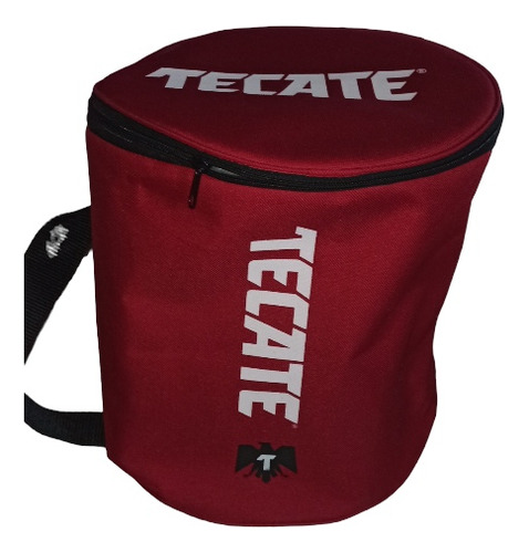 Hielera Cervezas Tecate Flexible 16 Latas Plegable