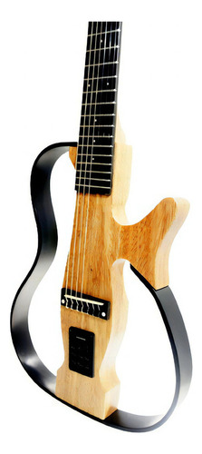 Violão Nylon Marquês Vn133eq 7 Cordas Vazado Orientação Da Mão Destro Cor Preto
