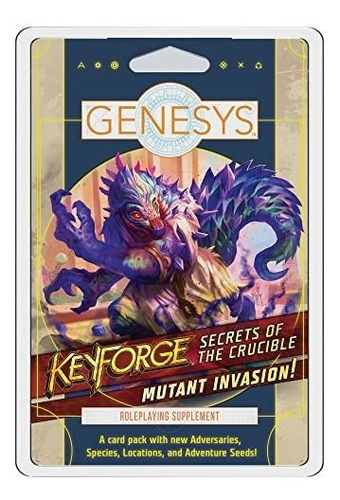 Secretos Del Juego De Rol Genesys De The Crucible Mutant Inv