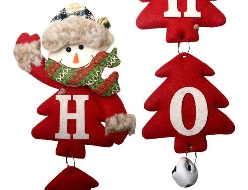 Imagem 2 de 4 de Decoração Enfeite De Pendurar Natalino Boneco De Neve Natal
