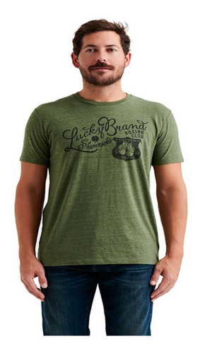 Playera Manga Corta Para Caballero Lucky Brand