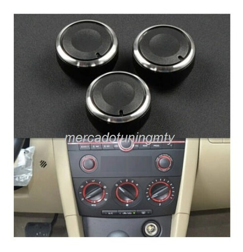 Perillas Control Aire Acondicionado Para Mazda 3 2004-2009