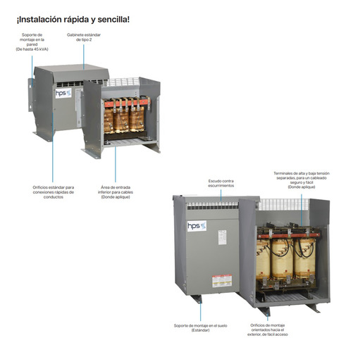 Transformador Seco 15kva - Hammond Power Solutions