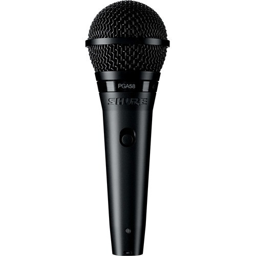 Microfono Profesional Dinamico Vocal Shure Pga 58 