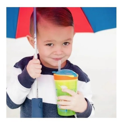 Imagen 5 de 6 de Vaso Y Porta Cereales 2 En 1 Snack And Sip Nuby +12m 270ml