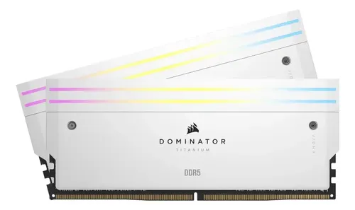Memória Corsair Dominator Titanium Black 2x32gb Ddr5 6600mhz