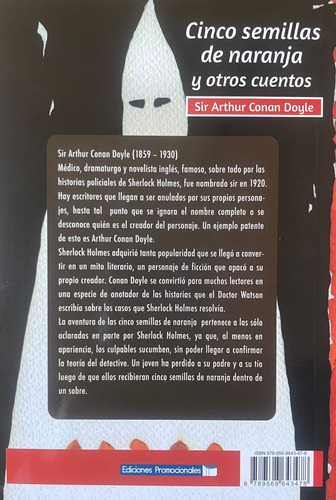Cinco Semillas De Naranja Y Otros Cuentos / Conan Doyle