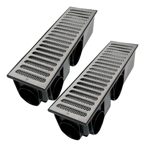 comprar 1m Ralo Linear Modular 15x50 Grelha Pluvial Inox Anti Inseto
