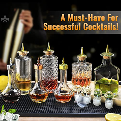 Bitters Bottle - Set De 7 Botellas Decorativas De Botellas D