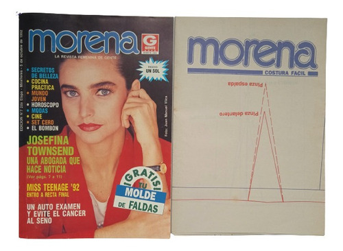 Revista Morena Rafael Rey Diego Bertie Josefina Townsend