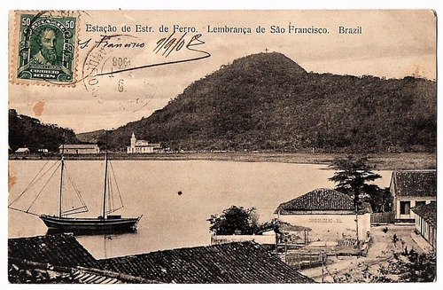 Cartao Postal São Francisco Do Sul - Sc - 1908