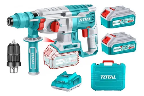 Rotomartillo 20v Sds Plus 2bat+ Carg Total Trhli202289