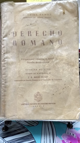 Derecho Romano Ii // Arias Ramos